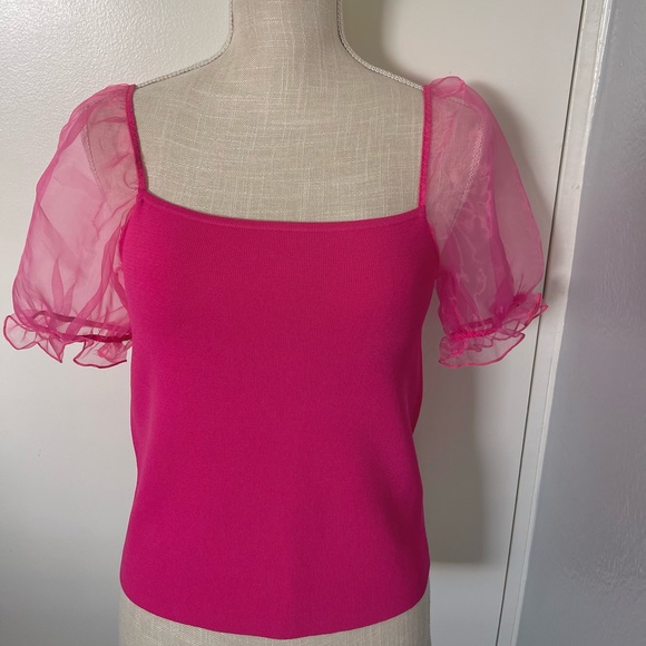 House of Harlow Woman’s Hot pink top - Picture 3 of 7